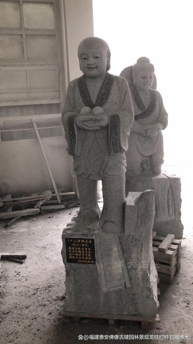 kaiyun网站：石雕二十四孝在现代设计中的摆放(图4)