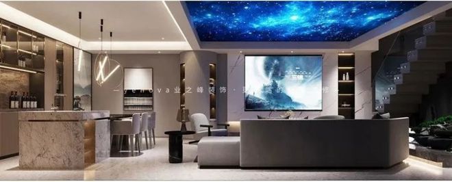 青岛业之峰330㎡新中式别墅打造家的温暖与艺术之美(图5)