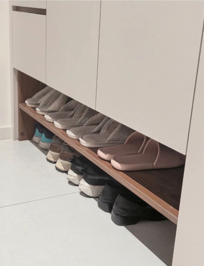 鞋柜两层镂空设计网友力荐：实用又便捷后悔没早点尝试！(图13)