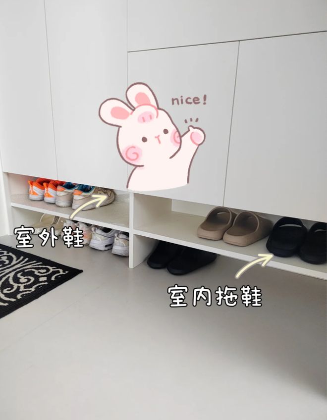 鞋柜两层镂空设计网友力荐：实用又便捷后悔没早点尝试！(图12)