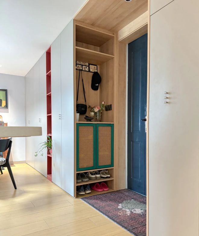 鞋柜两层镂空设计网友力荐：实用又便捷后悔没早点尝试！(图17)