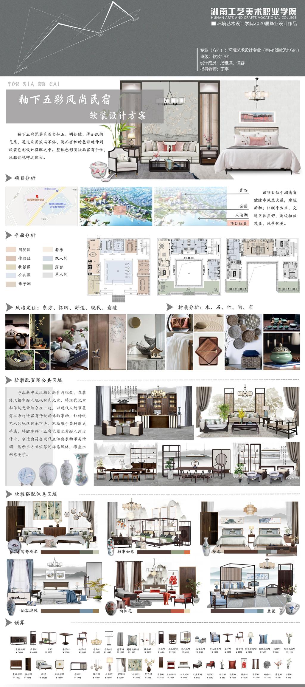 kaiyun入口：2020届室内软装设计专业优秀毕业作品(图2)