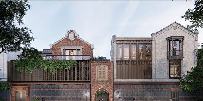 kaiyun：黄浦老城厢风貌别墅（上海士林润园）合院别墅(图7)