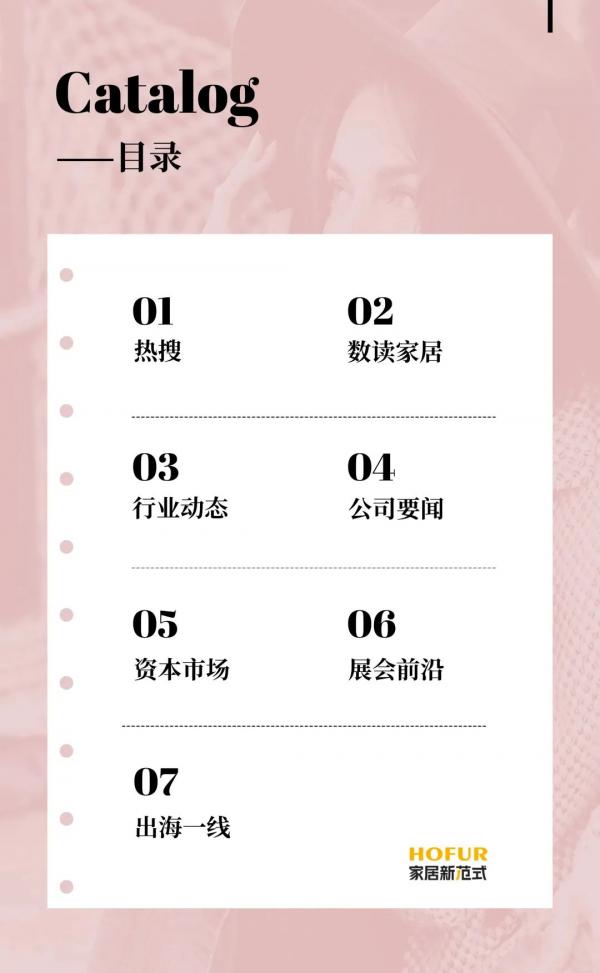 大家居周刊丨汪林朋身故、家具业利润下滑、国补资金下达…