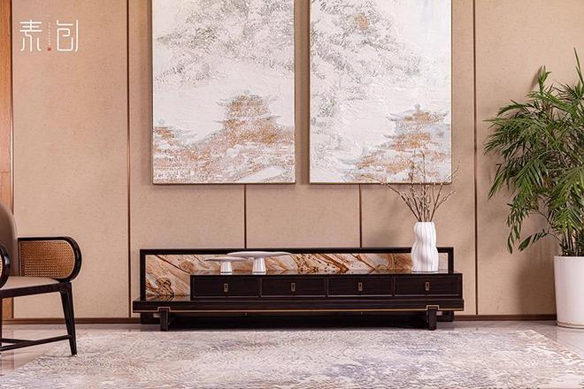 素创家居条纹乌木-新中式家具的材质美学(图5)
