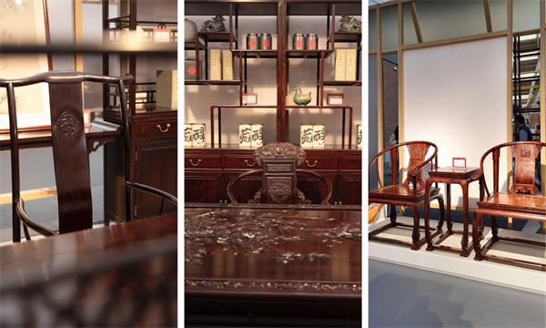 山东红木家具品牌巧夺天工青岛家具展实力圈粉