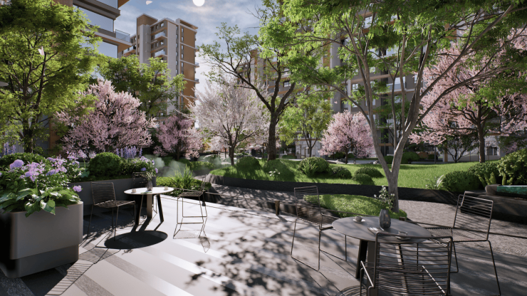 主城四环元启首个四代宅重启网签实景会所即将盛放(图5)