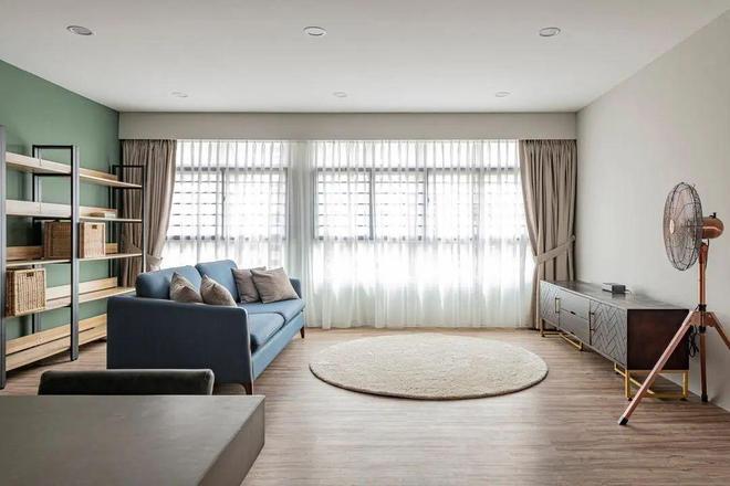 114㎡务实家重硬装轻软装十年无需断舍离(图2)