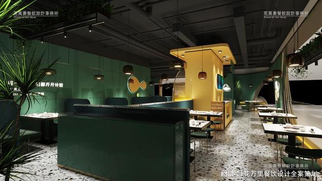 快餐店装修避坑攻略：小面积空间如何设计才能通过严查？(图3)