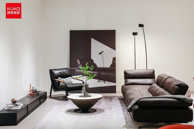 kaiyun入口：顾家家居双馆亮相上海家博会探索客餐厅多元生活方式(图5)