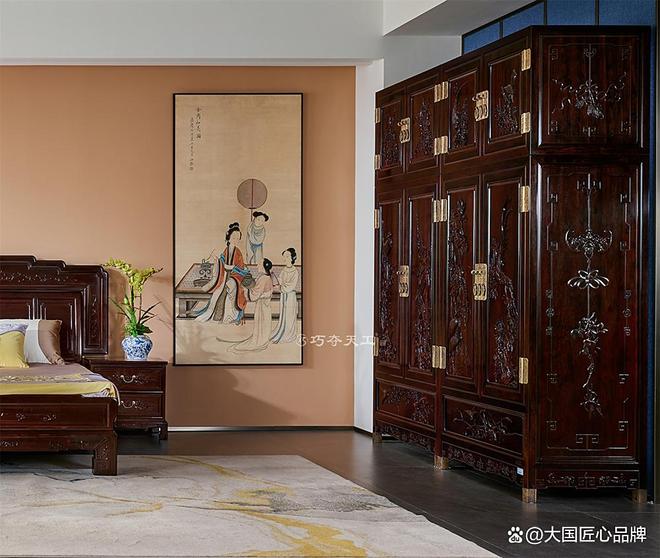 红木整装十大品牌：打造传世宅邸的品质之选与设计美学(图7)