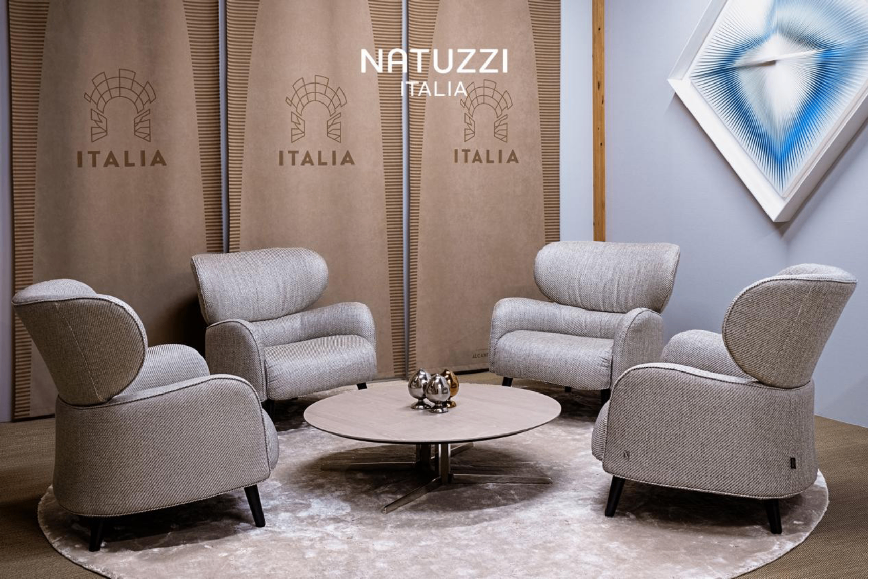 kaiyun网站：CIFF遇见NatuzziItalia邂逅细节里的意式美学(图5)