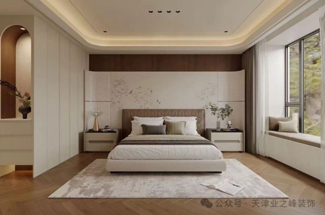 业之峰设计力作：125㎡新中式雅宅诠释东方雅韵(图3)