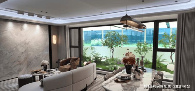 kaiyun网站：⭐大华静安年华售楼处：低密改善标杆焕新主城居住新体验！(图14)