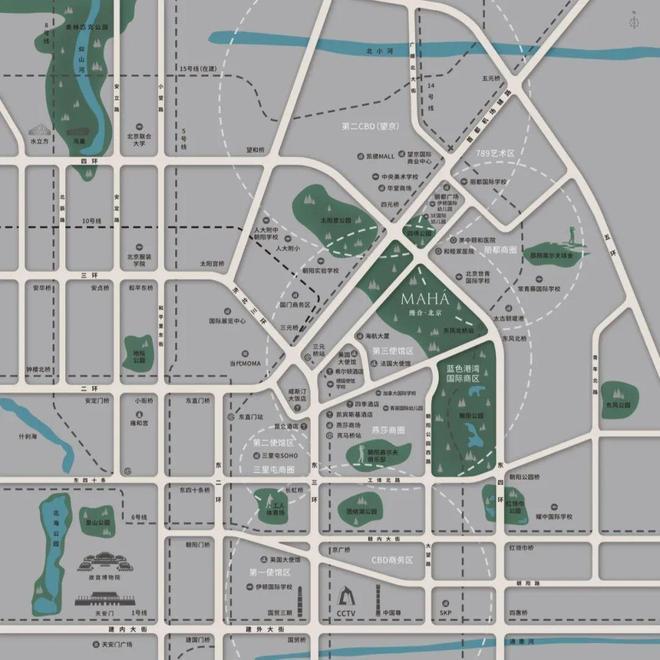 ₯京房聚焦：缦合北京售楼处发布：缦合北京引领购房热潮！(图3)