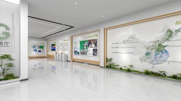 元创控股企业总部办公室展厅设计-深圳信可威(图4)