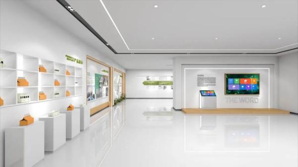 元创控股企业总部办公室展厅设计-深圳信可威(图5)