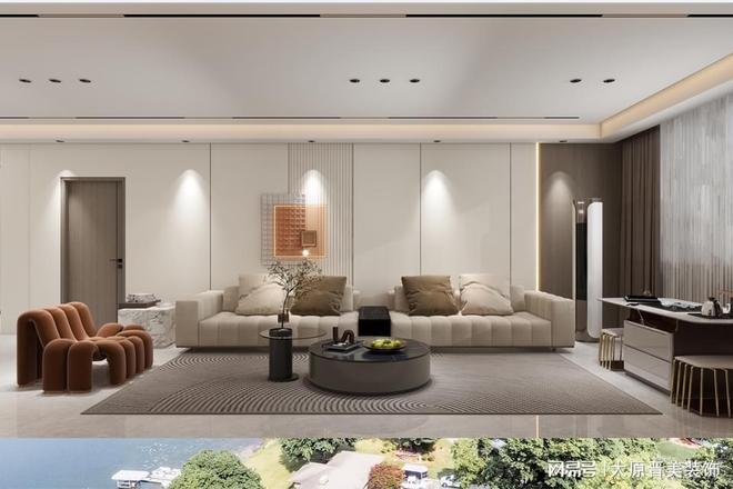 太原晋美新概念装饰设计构建动静相宜的居住生态系统(图2)