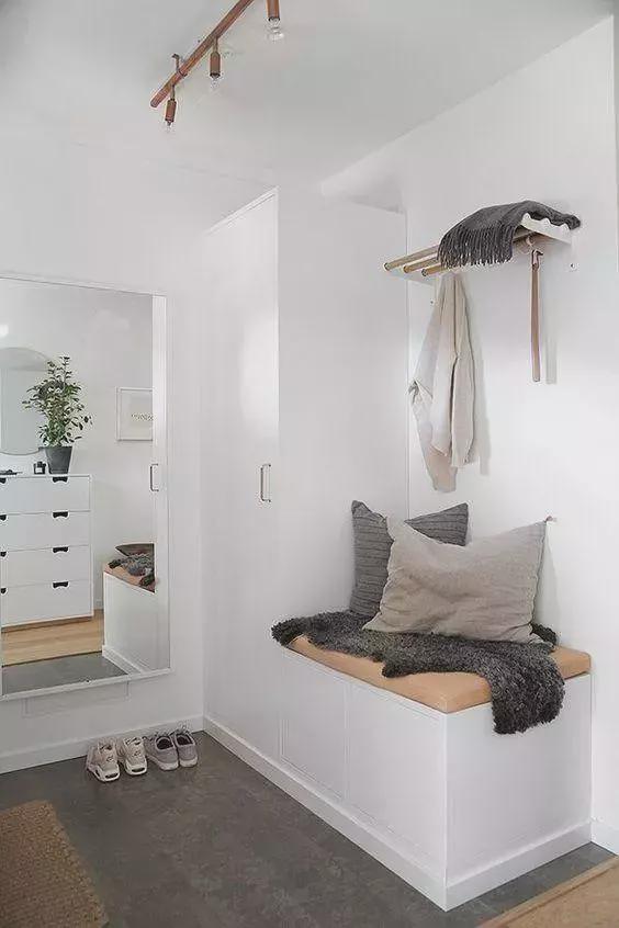 玄关改时尚衣帽间这些人性化设计方案你家也可以有！(图2)