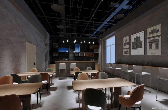 甘欣「暗黑系俱乐部」武汉城市室内设计大赛参赛作品