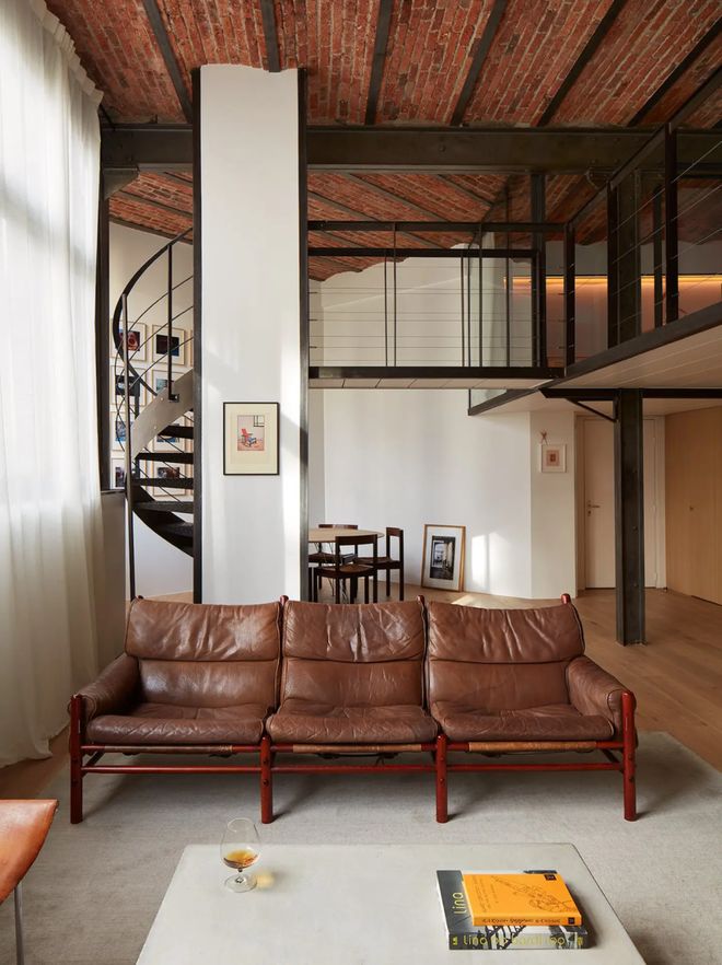 巴黎新作丨Bichat工业风住宅设计(图3)