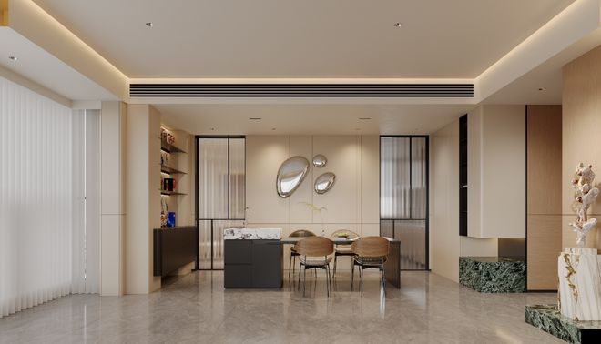 kaiyun入口：陈忠【当代都市的极简生活样本】武汉城市室内设计大赛获奖作品(图3)