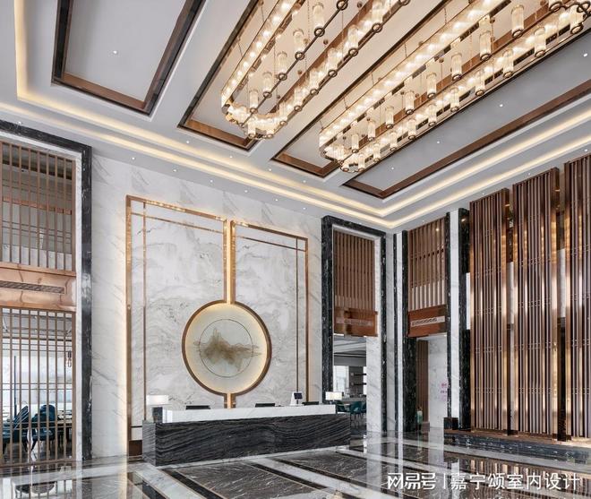 【伍一艾酒店软装】以手绘山水壁画焕新遂宁酒店软装格调(图3)